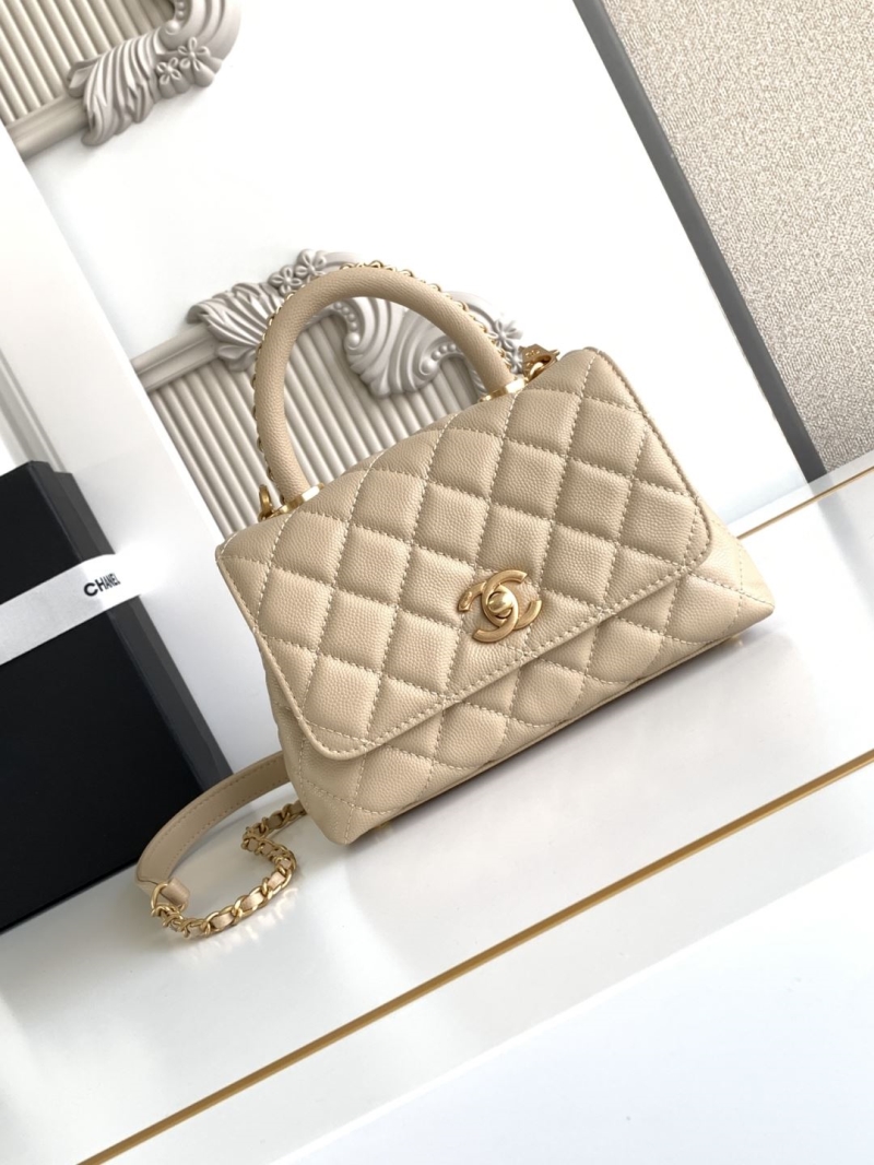 Ch**el top handle bags